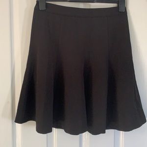 NWT White House Black Market Black Skirt
